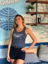 Load image into Gallery viewer, Blue Flight Wings Ladies Tank (Front)