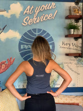 Load image into Gallery viewer, Blue Flight Wings Ladies Tank (Back)