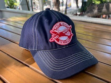 Load image into Gallery viewer, Navy / Red Plane Hat
