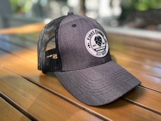 Charcoal Hop Logo Hat