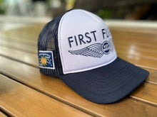 Load image into Gallery viewer, Navy Wings Foam Hat
