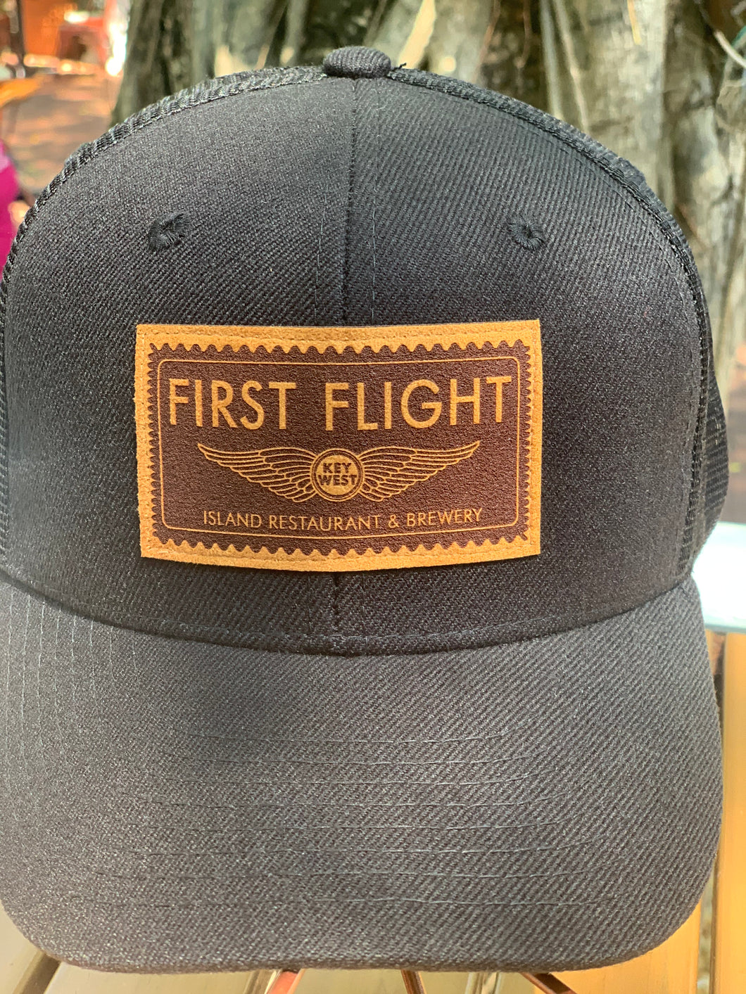 Black Patch Logo Hat